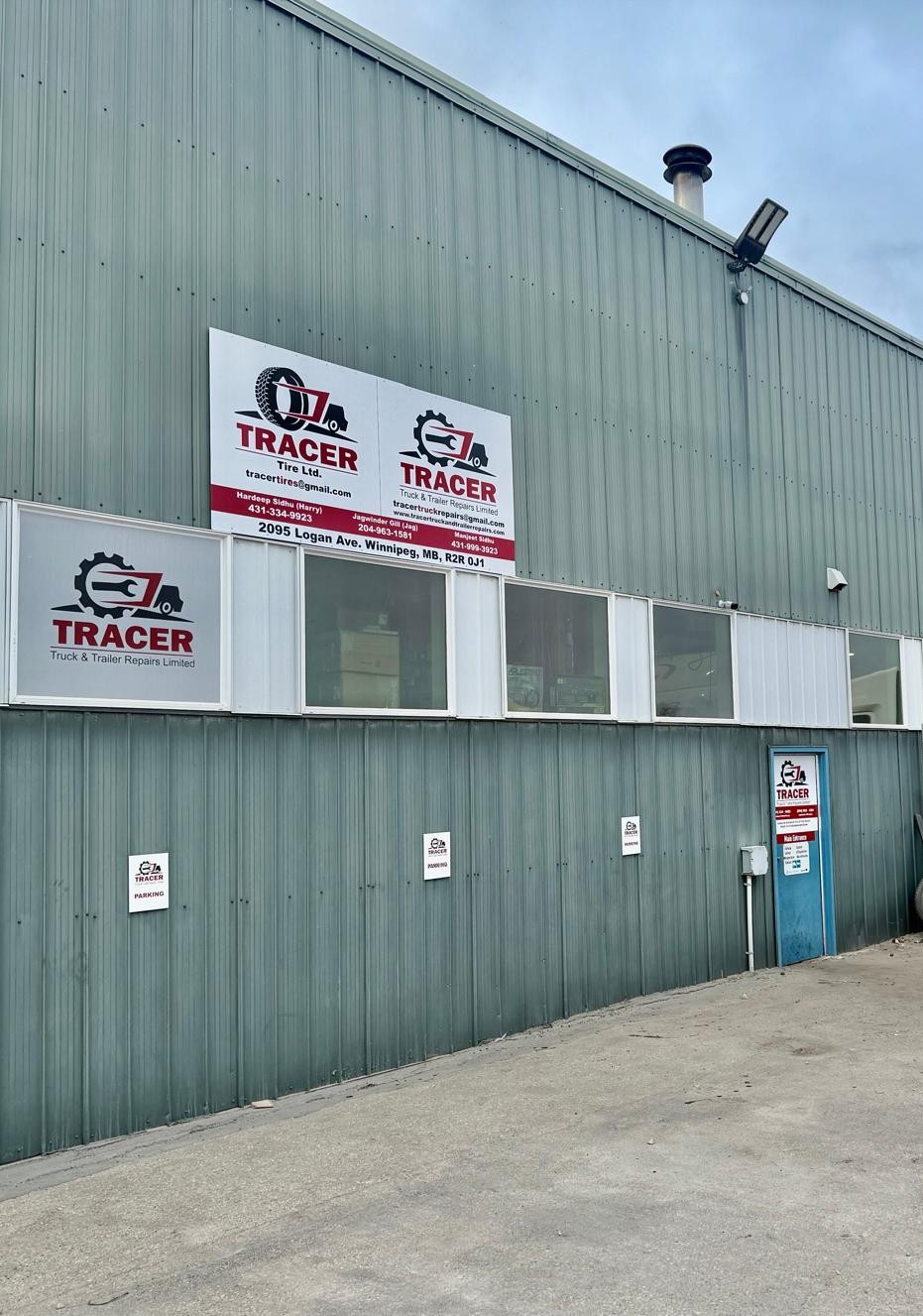 Semi truck on highway at sunset